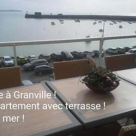 Rare A Granville! Avec Terrasse! Vue Mer! Lejlighed
