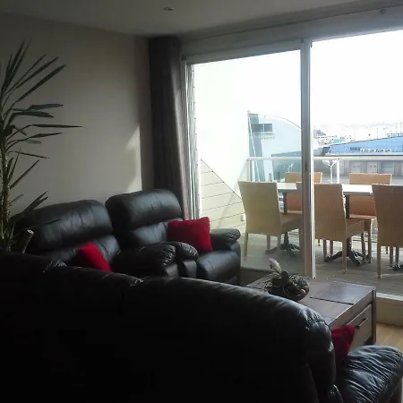 Rare A Granville! Avec Terrasse! Vue Mer! Lejlighed