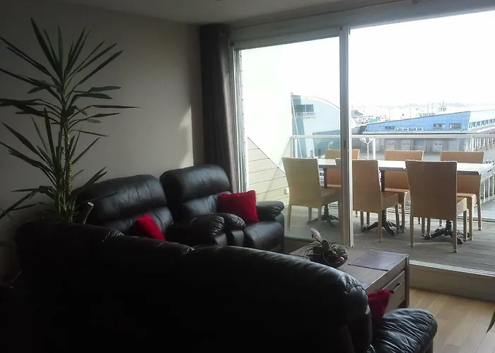 Rare A Granville! Avec Terrasse! Vue Mer! Lejlighed